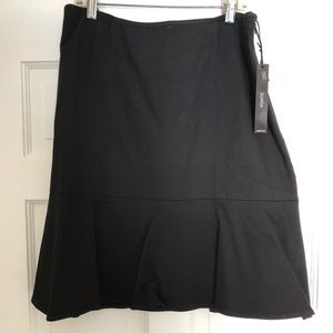 NWT WHBM flirty ponte skirt